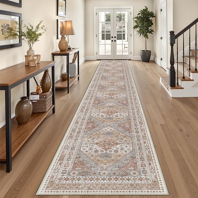 3x20 Long Runner Rug for Hallway, Non-Slip Long Kitchen Mats for Floor - Image 4