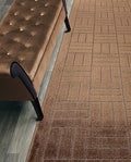 25 ft Extra Long Brown Hallway Kitchen Runner Rug Non-Slip Washable, Custom by ORFAHOME