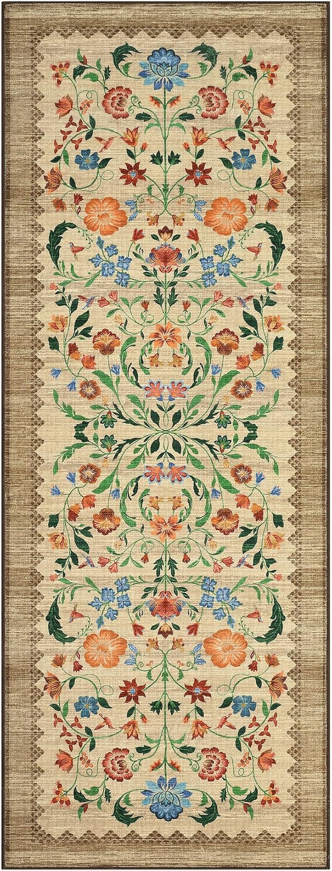 GarveeHome Floral Rug 2x6 Runners - Image 8