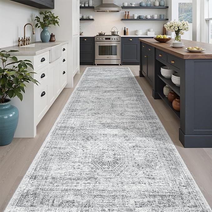 Runner Rug 3x10 Washable Non-Slip Hallway Runner Rugs by Soalmost