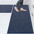 BEQHAUSE Kitchen Rugs and Mats 2PCS, Non-Slip Kitchen Mats by BEQHAUSE