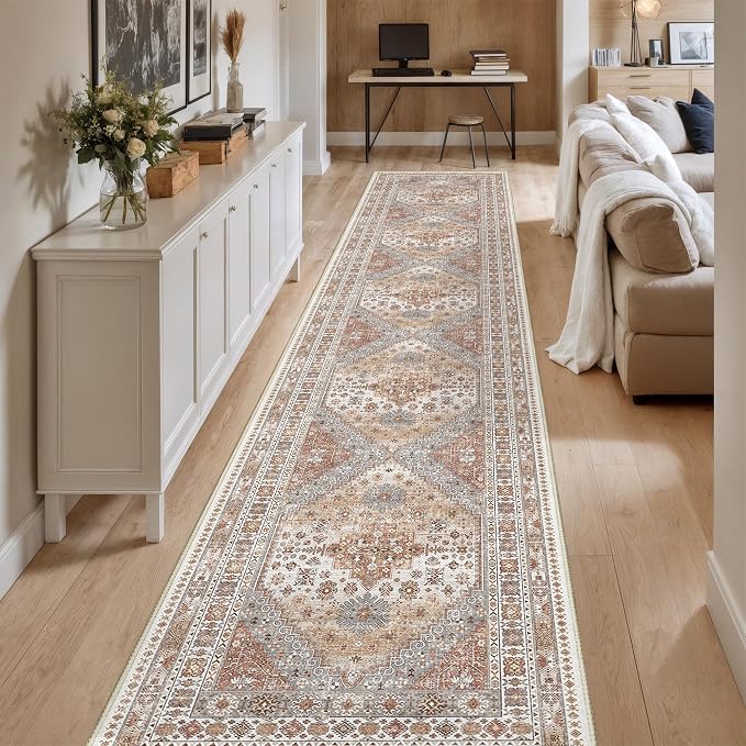 Washable Runner Rug 2.5x16, Non-Slip Long Kitchen Mats - Image 3