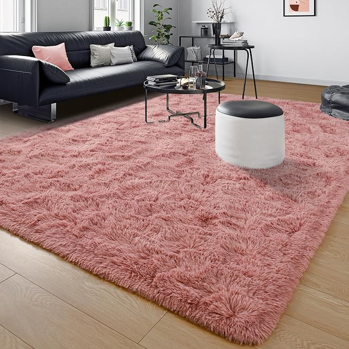 Tepook Super Soft Fluffy Rugs for Living Room, Shag 6x9 Area Rugs for Bedroom - Image 8