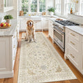 Madane Hallway Runner 3x8, Kitchen Rugs Washable Entryway Rug 8ft Vintage by Madane