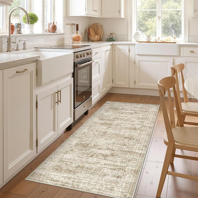 3x6 Runner Rug Non Slip, Thin Entryway Washable Rug - Image 5