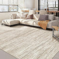 Nakagishi 8X10 Area Rugs Living Room: Washable Large Vintage Rug Neutral by NakagishiAreaRug