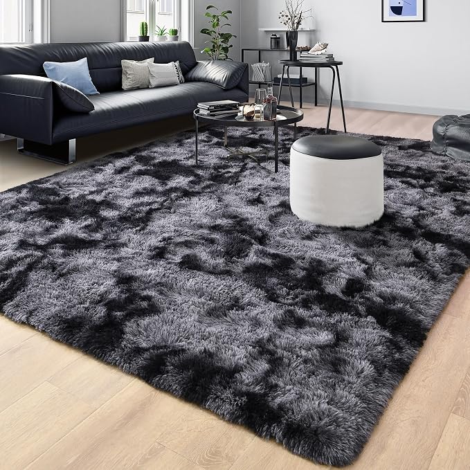 Tepook Fluffy Large Rugs for Living Room, 8x10 Area Rugs for Bedroom, Modern - Image 8