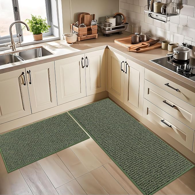BEQHAUSE Kitchen Runner Rugs 24"x72", Non-Slip Kitchen Mats - Image 8
