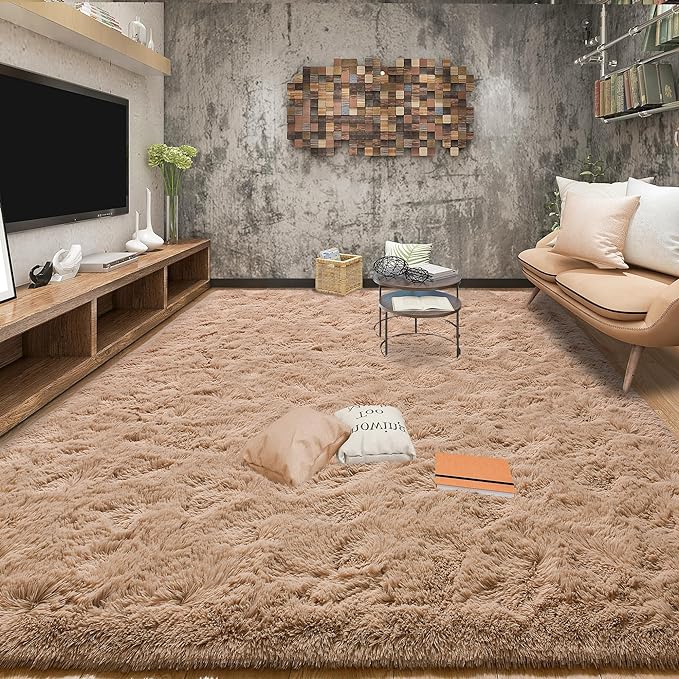 Tepook Super Soft Fluffy Rug for Bedroom, Modern Shaggy Fuzzy Kids Rugs for - Image 3