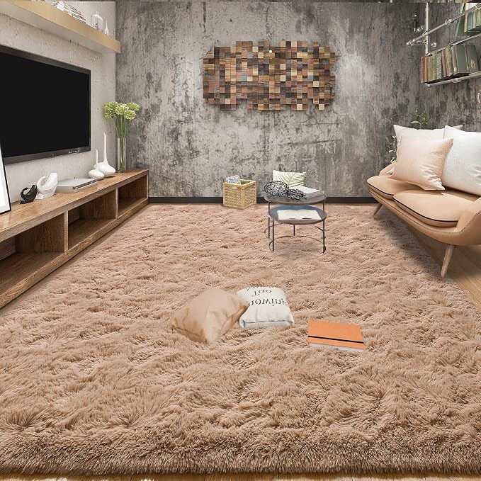 Tepook Area Rugs 9x12 for Living Room, Super Soft Fluffy Rugs for Bedroom by Tepook