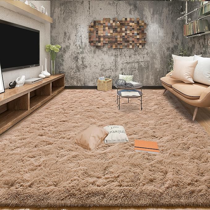 Tepook Super Soft Fluffy Rug for Bedroom, Modern Shaggy Fuzzy Kids Rugs for - Image 3