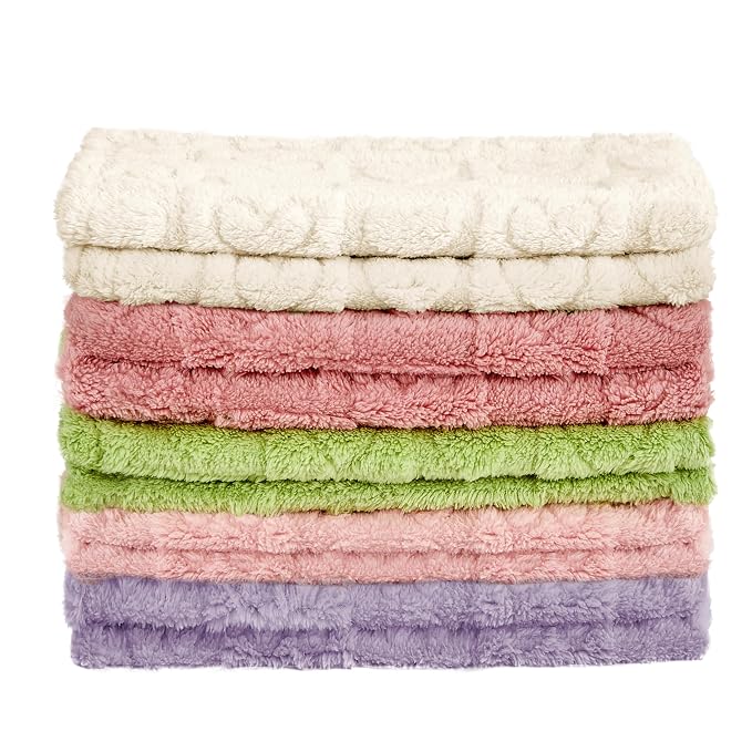 Yurhap Fleece Baby Blanket Heart Checkered Blanket, Ultra Soft Cozy Baby - Image 5