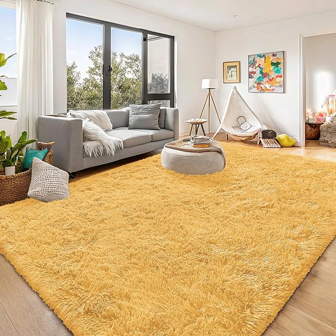 OLANLY 8x10 Machine Washable Large Area Rugs - Image 3