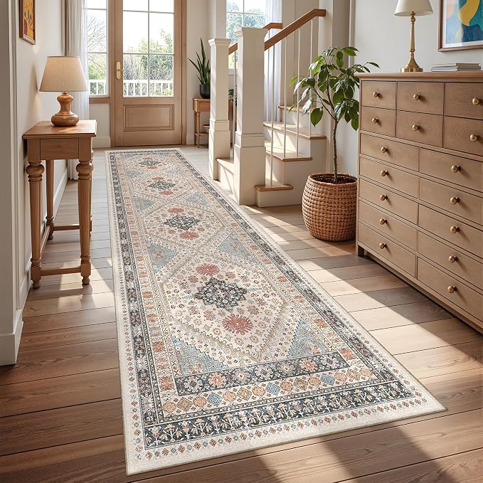 Kitchen Runner Rug Non Slip Washable 2.5x10, Soft Ultra-Thin Entryway Rug - Image 3