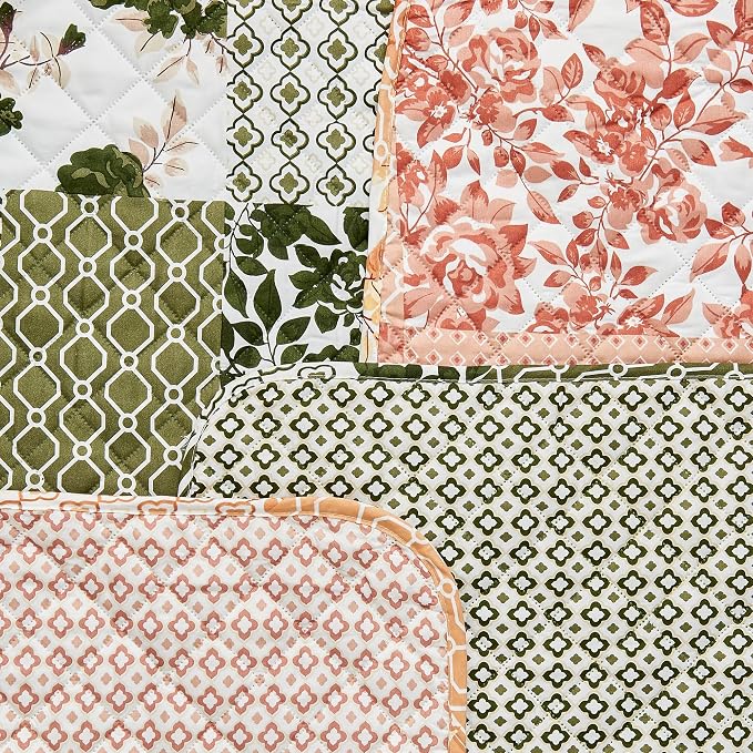 Great Bay Home Reversible Patchwork Chair Cover - Image 6