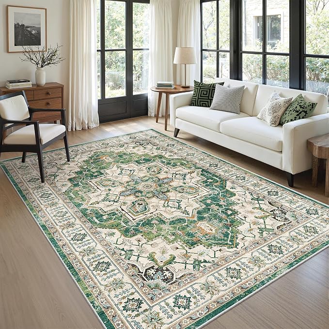 zesthome 6x9 Area Rugs, Machine Washable Rugs - Image 4
