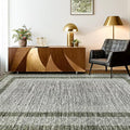 GarveeHome Small Bedroom Area Rug 3x5 Bordered Area Rug by GarveeHome