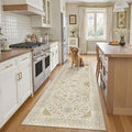 Madane Runner Rug 2'6''x8' Kitchen Runners, Printed Vintage Washable Hallway by Madane