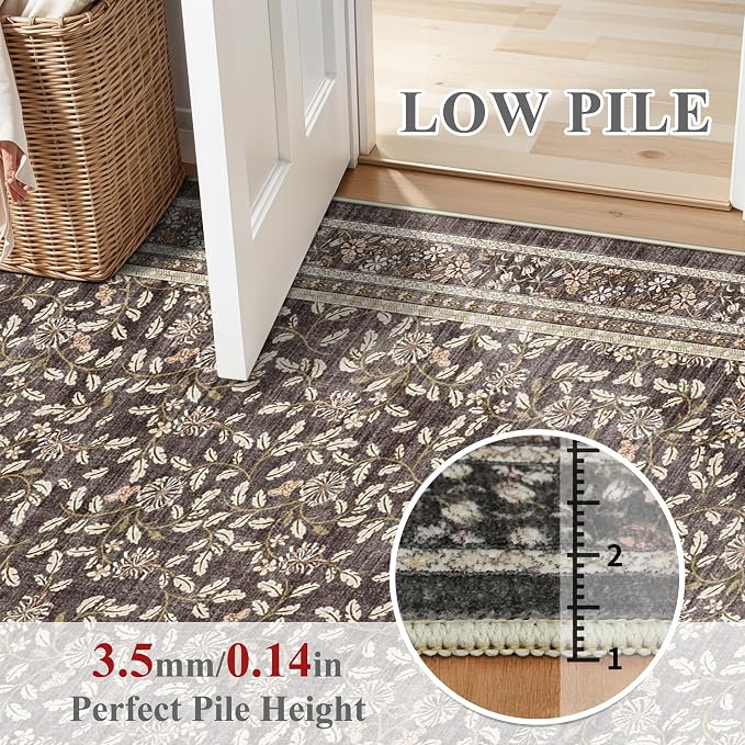 TOPRUUG 2x12 Washable Runner Rug - 12ft Runners - Image 6