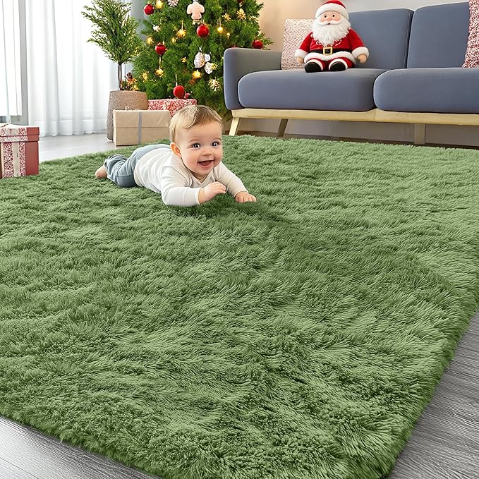 OLANLY 5x8 Machine Washable Large Area Rugs by OLANLY