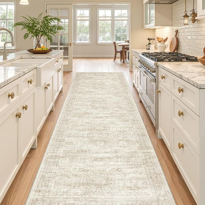 Kitchen Runner Rugs Non Skid Washable - Image 3