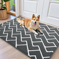OLANLY Front Door Mat, Non-Slip Rubber Backing, Dirt Resistant and Absorbent by OLANLY