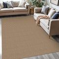 KOZYFLY Washable Area Rug 5x7 ft Rubber Backed Non Slip Rugs by KOZYFLY