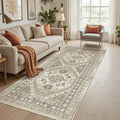 3x8 Runner Rug Non Slip Washable by Restydon