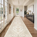 Washable Runner Rug 2.5x14, Non-Slip Long Kitchen Mats by Restydon