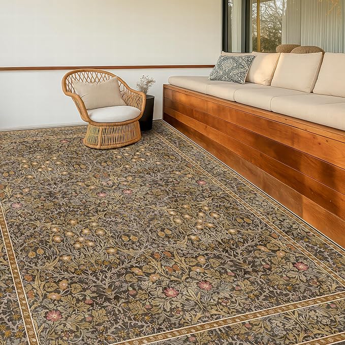 Washable Dining Room Rugs for Under Table - Image 6
