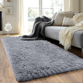 Runner Rugs for Bedroom 2x6 Rug Runners for Hallways Non Slip Soft Shag Bedside by Quntue