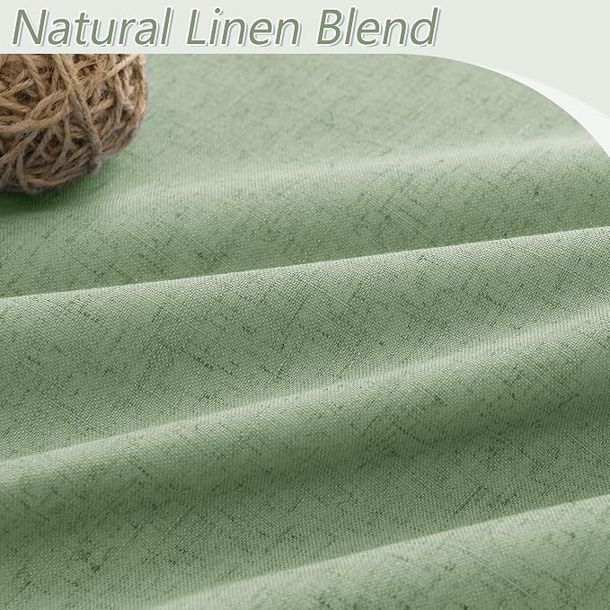 Guken Blackout Curtains 80 Inch Length 2 Panels Set - Image 3