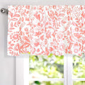 DriftAway Julia Lined Valance Double Layer Thermal Insulated Room Darkening by DriftAway