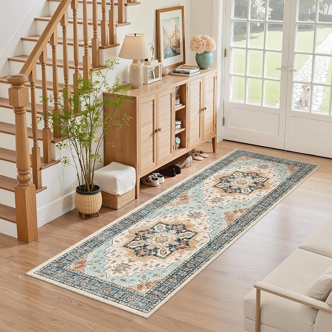 Madane Washable Runner Rug by Madane