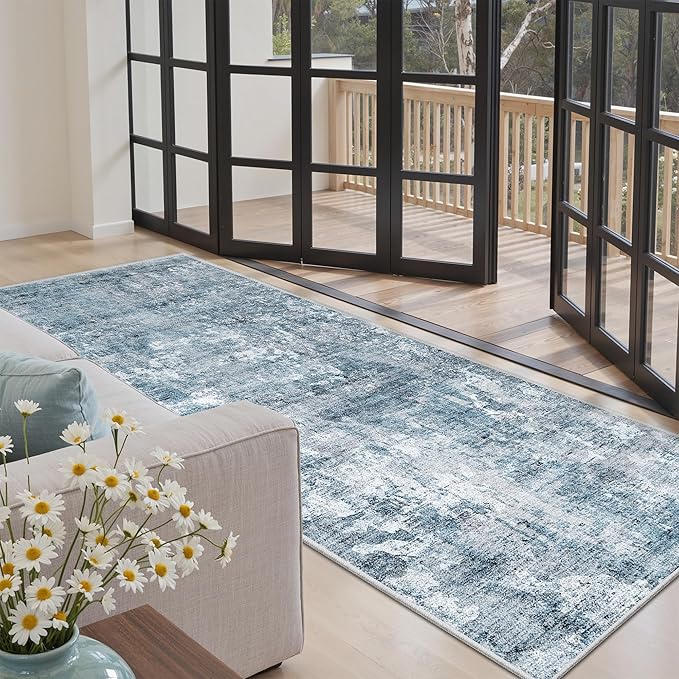 Runner Rug 3x6 Washable Non-Slip Kitchen Runner Rugs by Soalmost