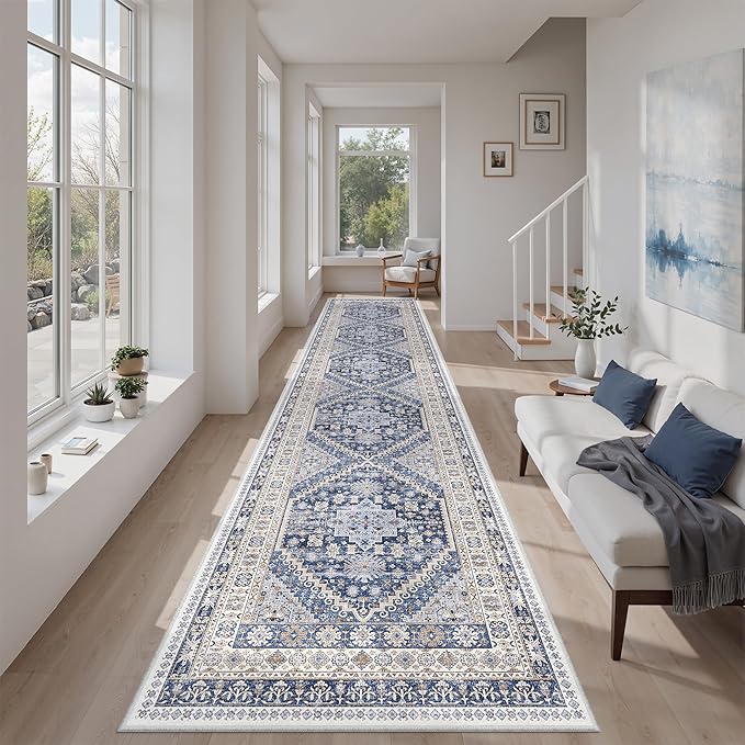 zesthome Washable Runner Rug 2.5x12 by Zesthome