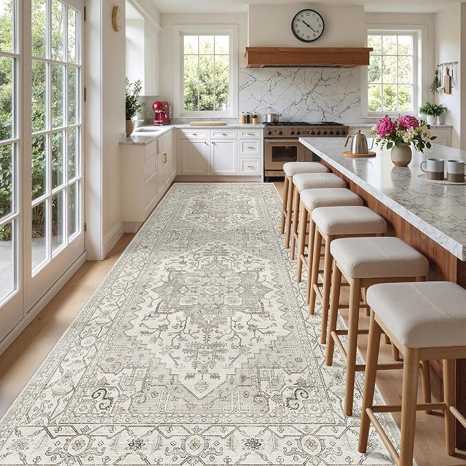 Madane 4x10 Wide Hallway Runner Rug: Washable Soft Rug Runners - Image 2