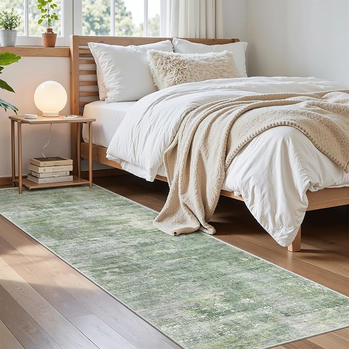 Runner Rug 2x8 Washable Non-Slip Hallway Runner Rugs - Image 4
