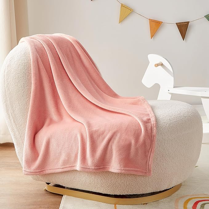 BEDELITE Baby Blankets for Boys and Girls 30" x 40", Soft Cozy Fuzzy Fleece by BEDELITE