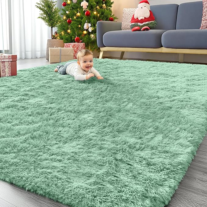 OLANLY 9x12 Machine Washable Large Area Rugs by OLANLY