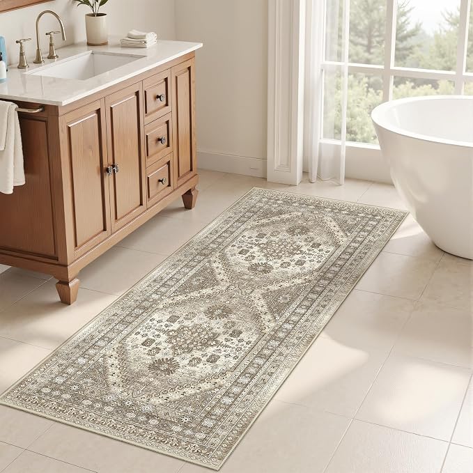 2x5 Rug Runner Washable for Entryway, Soft Bathroom Rugs - Image 5