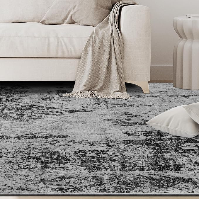 5x8 Area Rugs for Living Room Rug Washable: Abstract Rug for Dining Room - Image 9