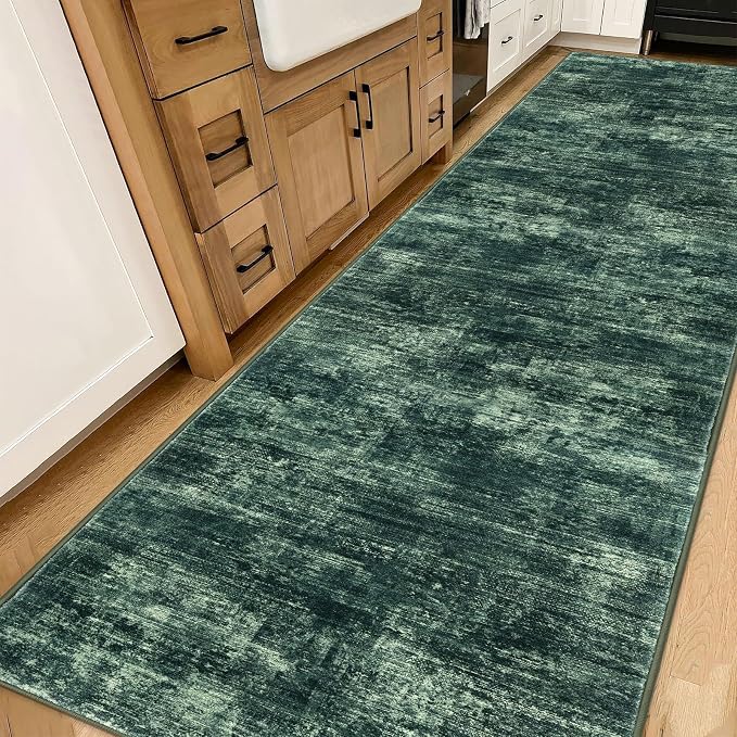 IOHOUZE Abstract Runner Rug 3x14 Ft Washable Runners - Image 8