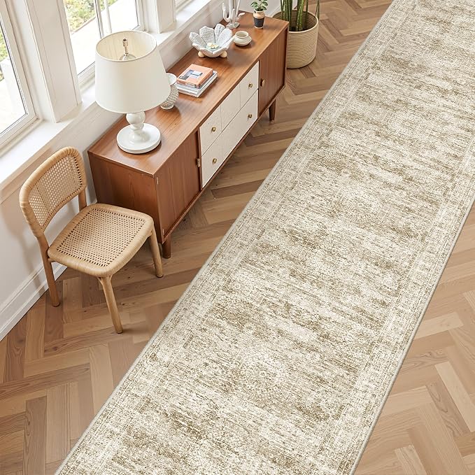 Washable Runner Rug 2.5x14, Non-Slip Long Hallway Runner - Image 5