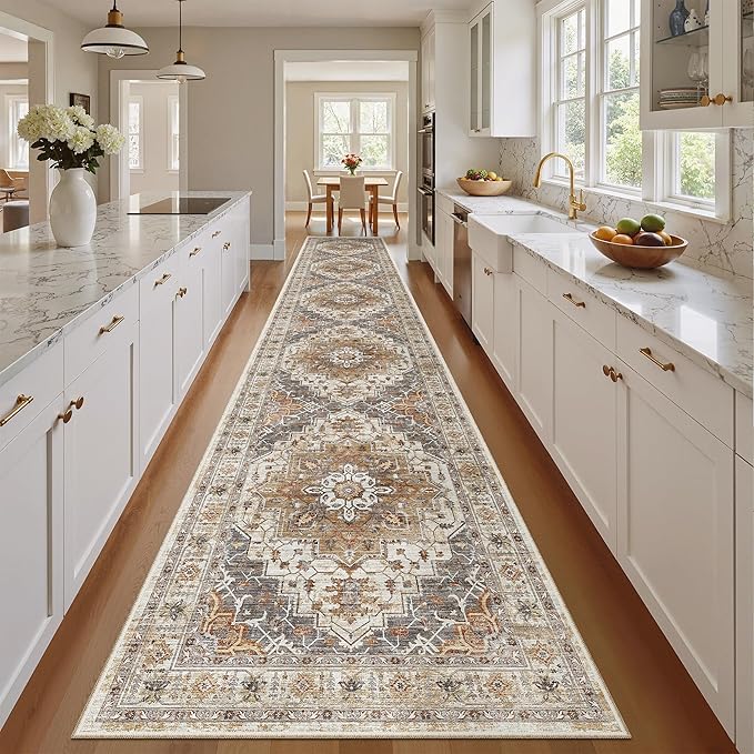 Madane Hallway Runner Rug 2'6''x16' Kitchen Runner - Image 4
