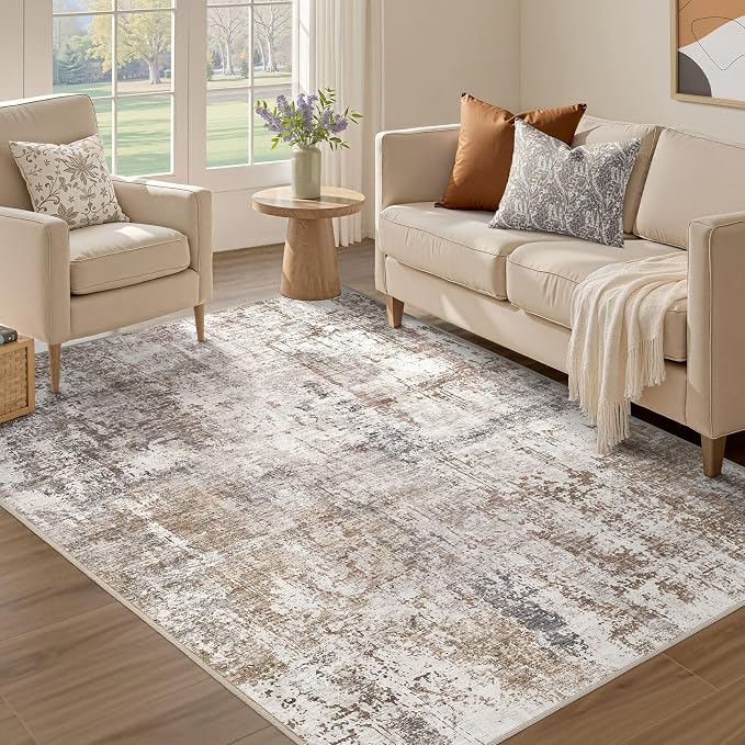 UERMEI 4x6 Area Rug Living Room Rugs - Image 7
