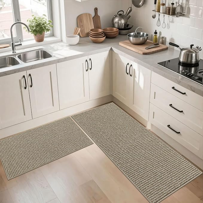 BEQHAUSE Kitchen Runner Rugs 24"x84", Kitchen Mats - Image 8
