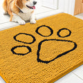Smiry Dog Door Mat for Muddy Paws, Absorbent Dirt Trapper Non Slip Quick Dry by Smiry
