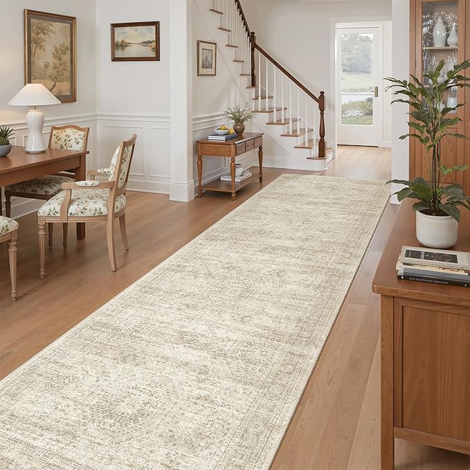 Runner Rug 3x10 Washable Non-Slip Hallway Runner Rugs by Soalmost