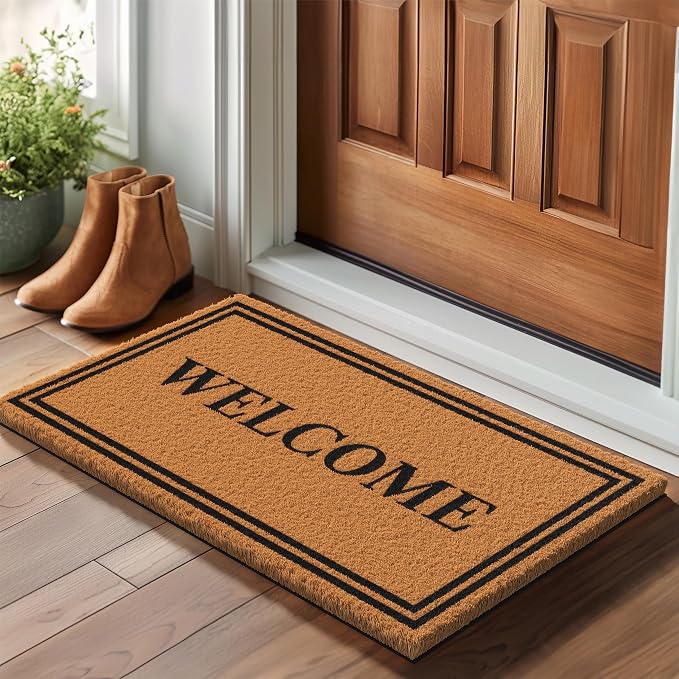 Barnyard Designs Natural Coco Coir Heavy Duty Backing Doormat - Image 2